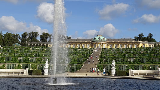 water fountain during daytime thumbnail