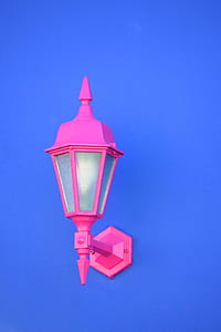 photo of pink sconce lantern light thumbnail
