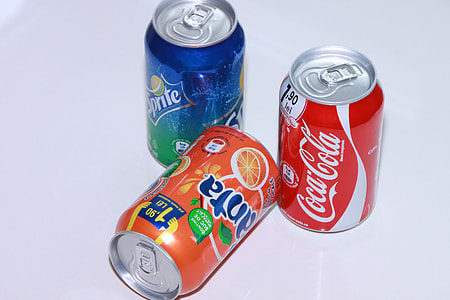 three soda cans thumbnail