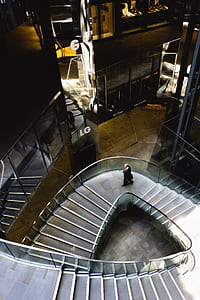 man on gray stairs thumbnail