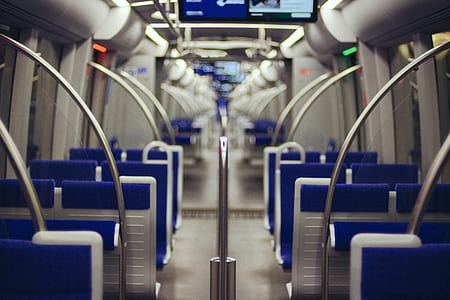 blue and white train chair thumbnail