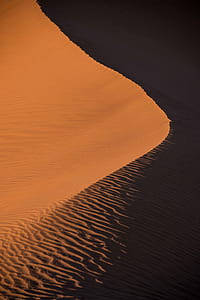 high angle photography of desert thumbnail