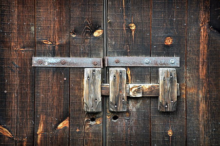 brown wooden door thumbnail