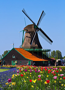brown and green windmill thumbnail