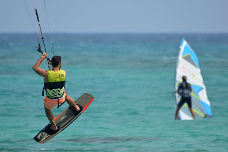 man doing wind surfing thumbnail