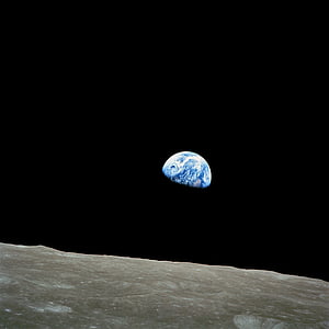 view of earth from moon thumbnail