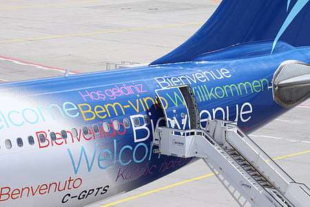 staircase attached to an airplane thumbnail