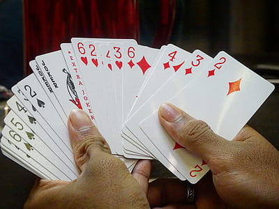 Gaming Cards On Hands thumbnail