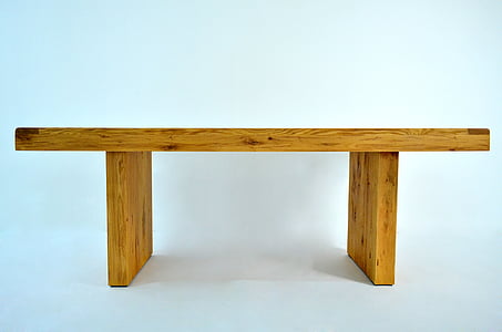 brown wooden bench thumbnail