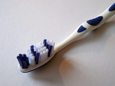 blue and white toothbrush thumbnail
