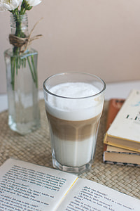 Caffe latté at home thumbnail