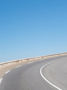 curve asphalt road thumbnail