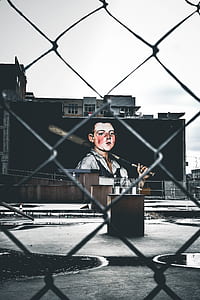 man holding baseball bat billboard illustration thumbnail