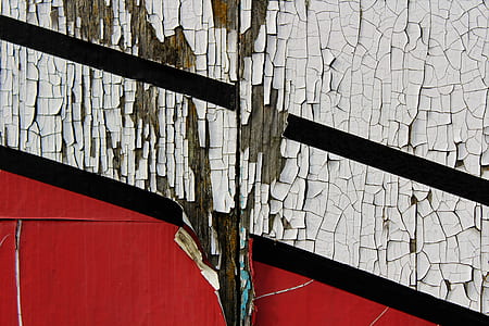 black, red, and white painted wall thumbnail