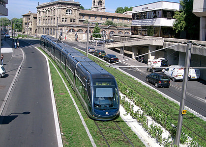 Tramway in Bordeaux, France thumbnail