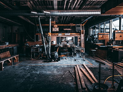 photo of industrial machine at daytime thumbnail