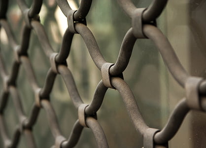 close up photography of gray cyclone fence thumbnail