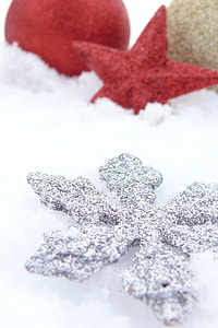 gray snowflakes decor thumbnail