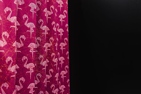 Pink Flamingo Fabric thumbnail