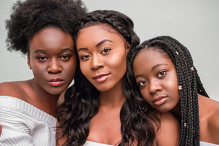 three women with off-shoulder tops thumbnail
