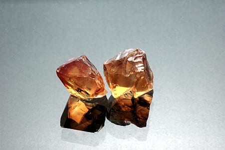 two brown crystal quarts thumbnail