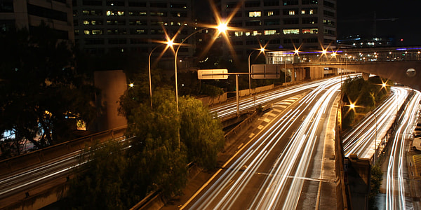 time lapse photography of road thumbnail