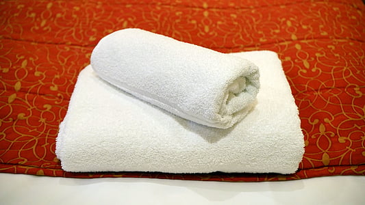 two white towels thumbnail