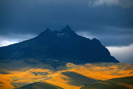 Ecuador Mountains with Stormy Sky thumbnail
