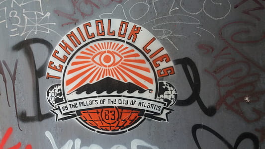 Technicolor Lies-printed wall thumbnail