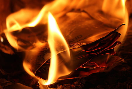 burning paper thumbnail