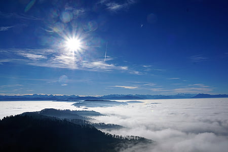 mountain alps under sun thumbnail