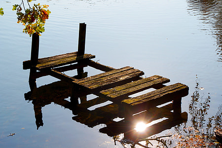 brown wooden dock thumbnail