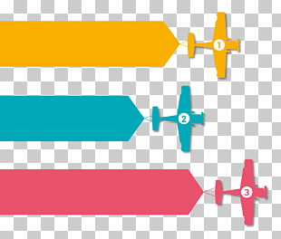 Aircraft Paper Airplane, Banners aircraft ppt, three assorted-color monoplane icons PNG clipart