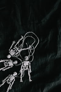 Halloween - Human skeleton miniatures thumbnail