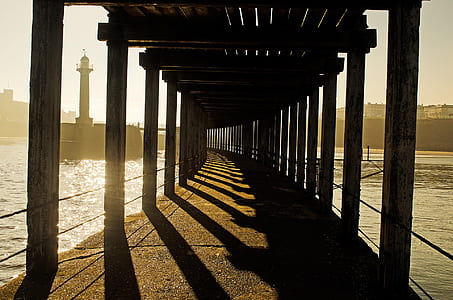 silhouette photo of bridge thumbnail