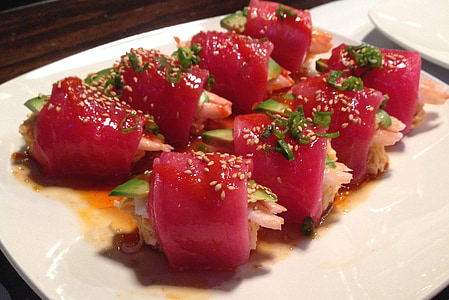 sushi on plate thumbnail