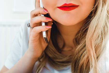 person, smartphone, model, lips thumbnail