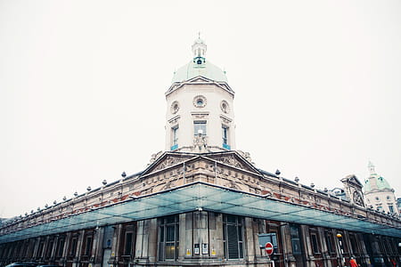 European architecture of Smithfield Market, Lindsey Street, London, England thumbnail