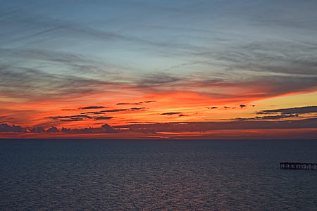 calm water under golden hour thumbnail