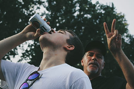 man showing peace sign thumbnail