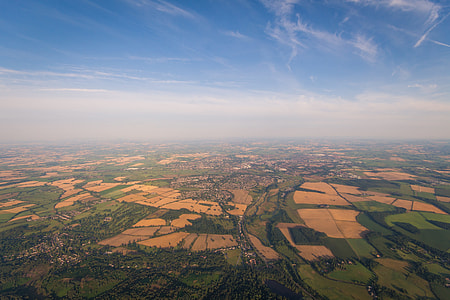 aerial photography of green grassy field thumbnail