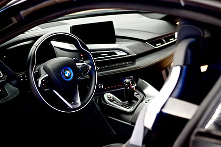 black BMW vehicle interior thumbnail