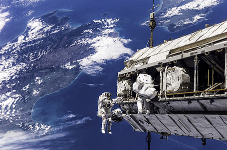 View of the Christchurch region, New Zealand from the International Space Station  thumbnail