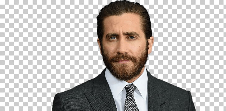 Jake Gyllenhaal Beard Suit Man Wearing Black Suit Jacket Png