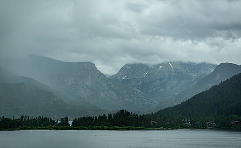 green leaf trees beside calm body of water at daytime thumbnail