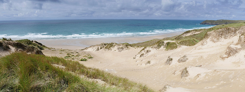 landscape photo of open sea and seashore thumbnail