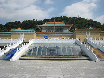 blue and brown temple during daytime thumbnail