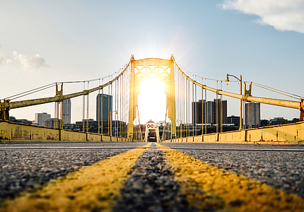10th street bridge in Pittsburgh, Pennsylvania thumbnail