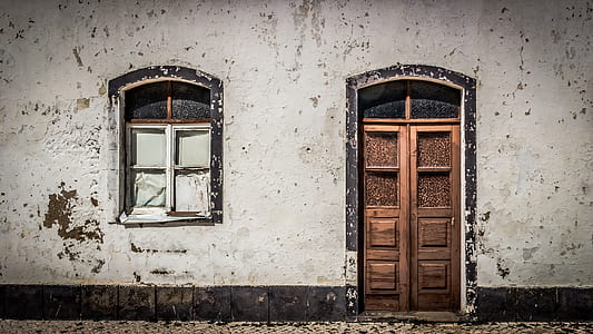 brown wooden door thumbnail
