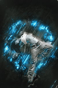 illustration of woman dancing thumbnail